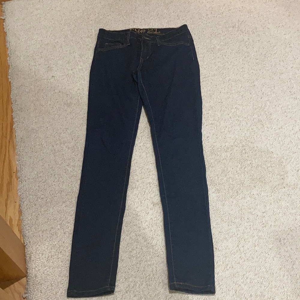 Mid rise rue 21 blue jeans